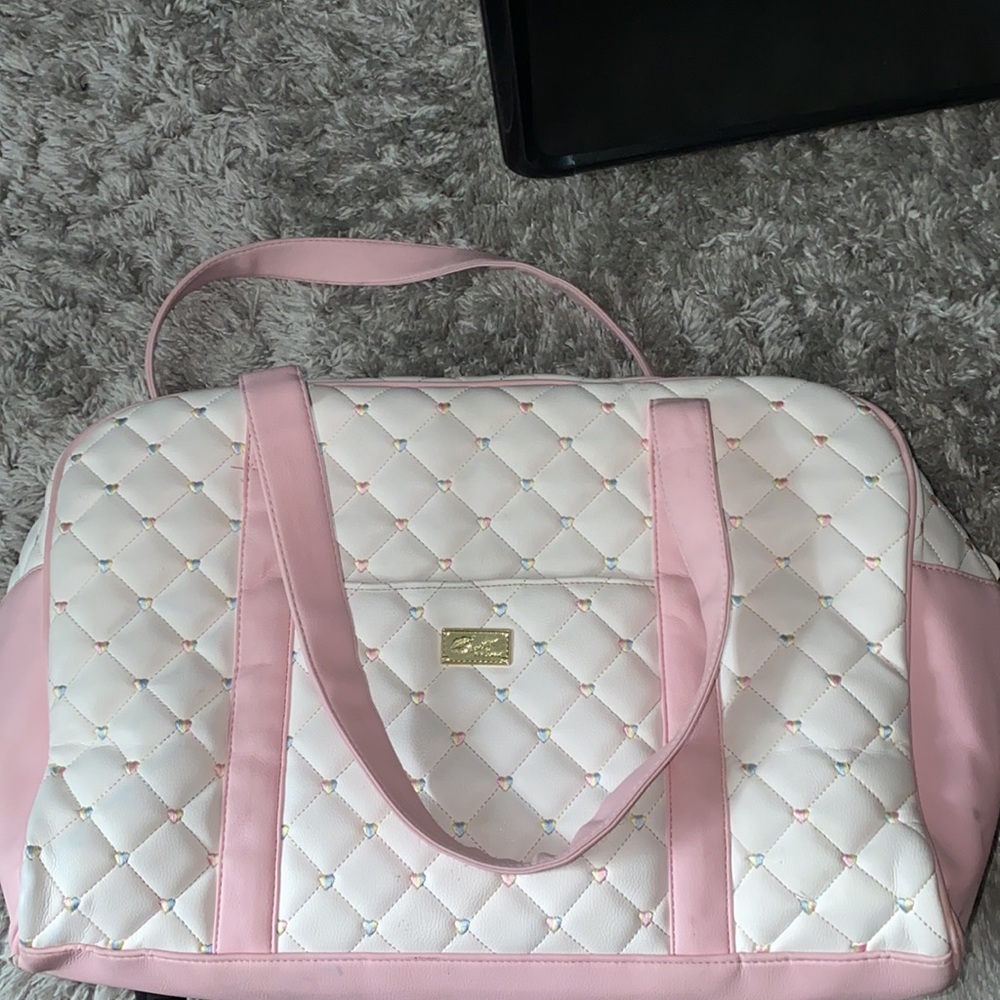 Betsey Johnson travel tote bag